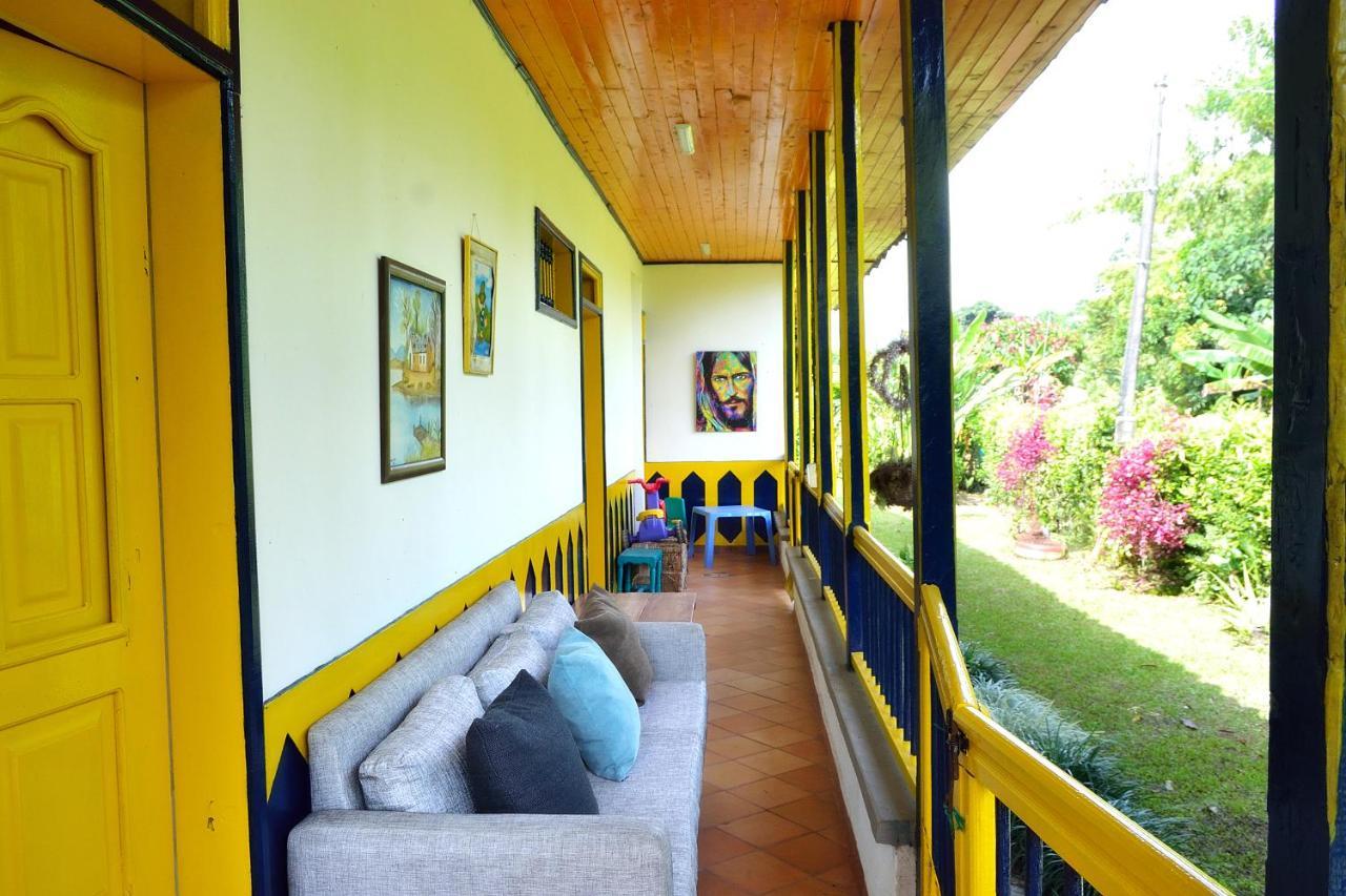 Casa Finca Villa Luz A 800 Mts Del Parque Del Cafe Монтенегро Екстер'єр фото