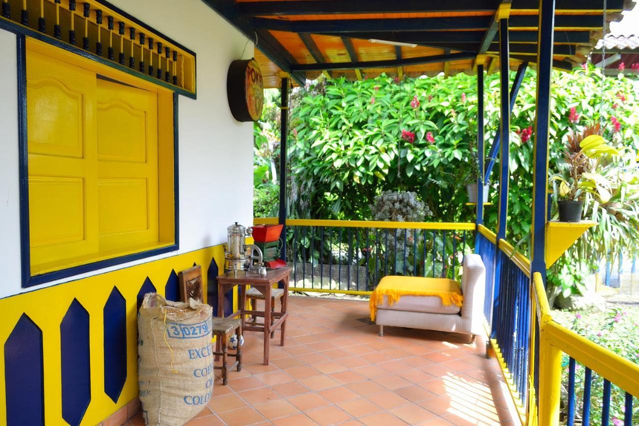 Casa Finca Villa Luz A 800 Mts Del Parque Del Cafe Монтенегро Екстер'єр фото
