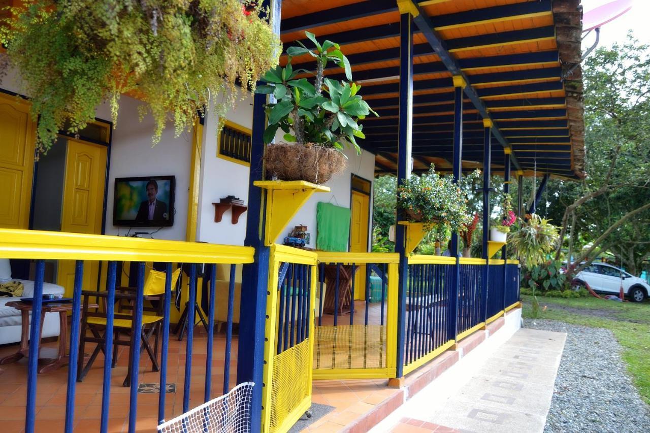 Casa Finca Villa Luz A 800 Mts Del Parque Del Cafe Монтенегро Екстер'єр фото